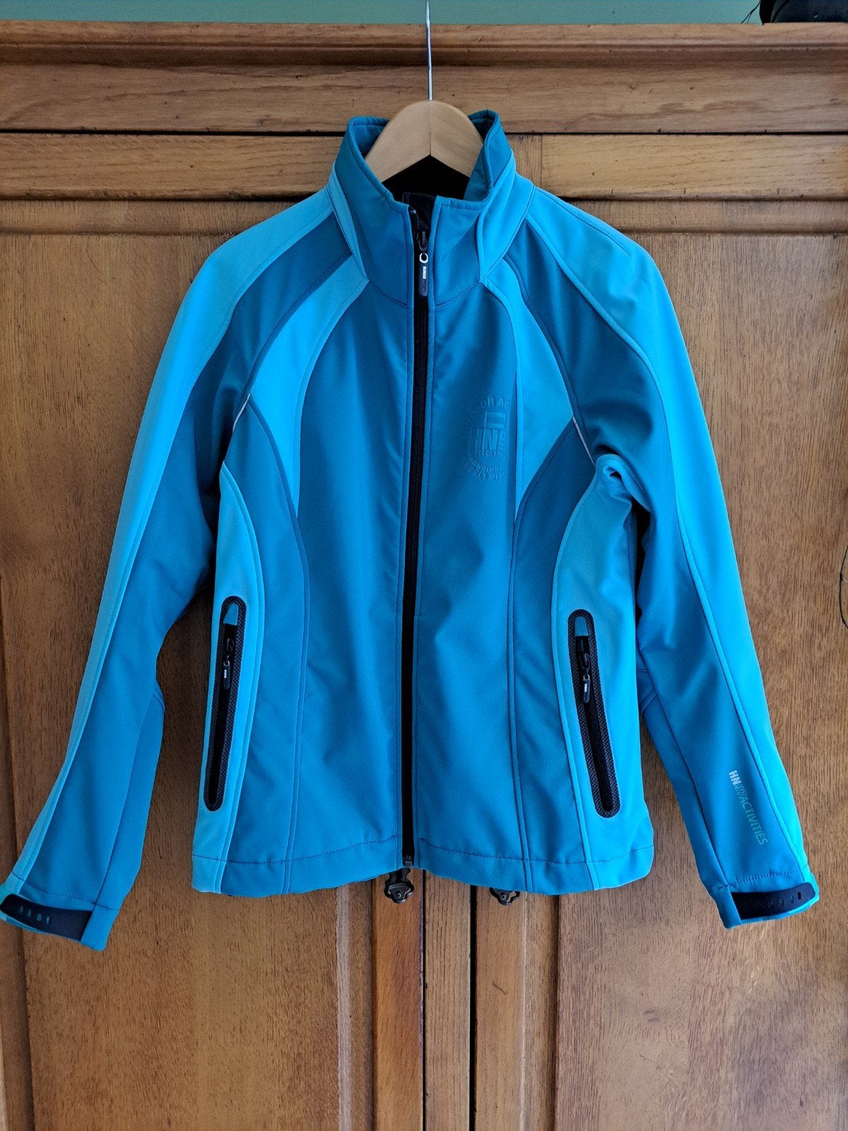 Human Nature Softshell Jas Maat M, Kleding | Dames, Maat 38/40 (M), Blauw, Ophalen of Verzenden, Zo goed als nieuw