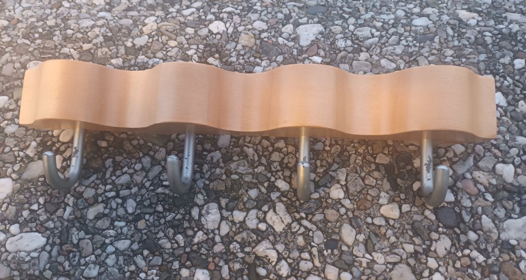 Kleine wand kapstok grenen (hout), Gebruikt, Minder dan 100 cm, Hout, Ophalen