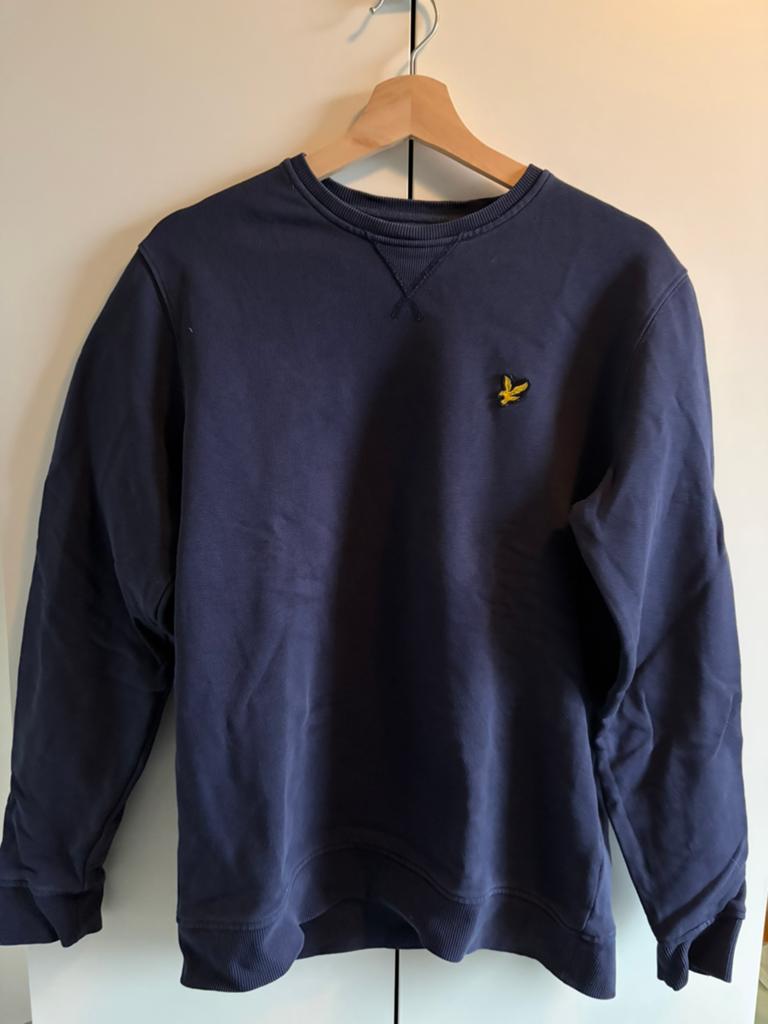 Lyle and scott Sweater maat M, Kleding | Heren, Truien en Vesten, Ophalen of Verzenden, Gedragen, Maat 48/50 (M), Blauw