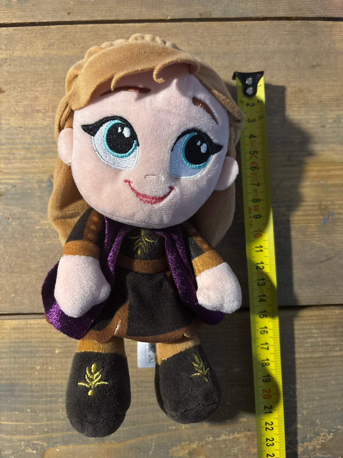 Frozen Anna knuffel - Disney knuffeltje, Kinderen en Baby's, Speelgoed | Knuffels en Pluche, Gebruikt, Disney, Overige typen, Ophalen of Verzenden