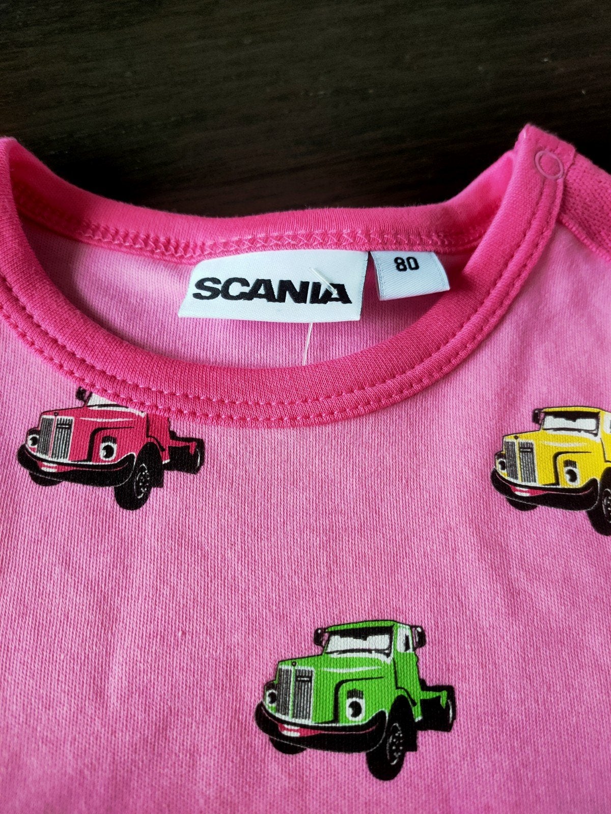 Scania babyrompertje maat 80 nieuw, Ophalen of Verzenden