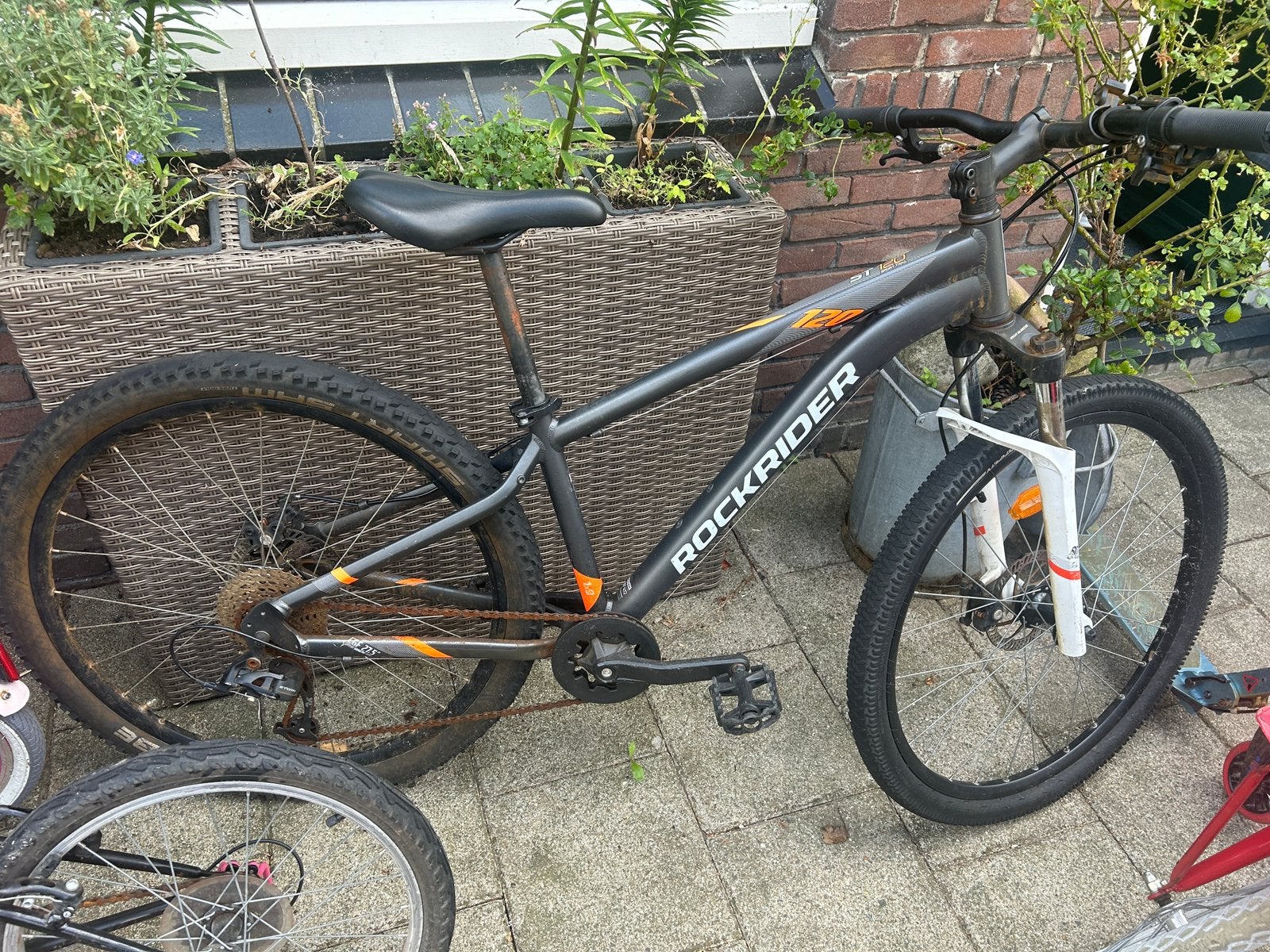 Rockrider mountainbike gebruikt voor handige klusser, Ophalen, Zo goed als nieuw, Overige merken
