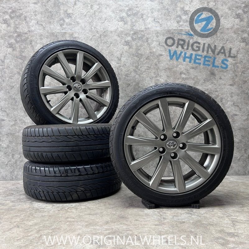 18 inch originele velgen + zomerbanden Toyota Avensis, 18 inch, Gebruikt, -, -