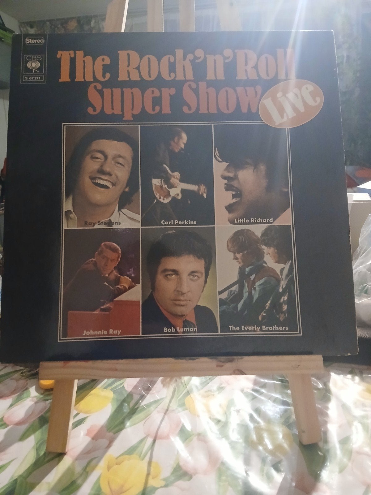 The Rock 'n' Roll Super Show Live LP - Diverse Artiesten, LP, Gebruikt, Ophalen of Verzenden, 12 inch