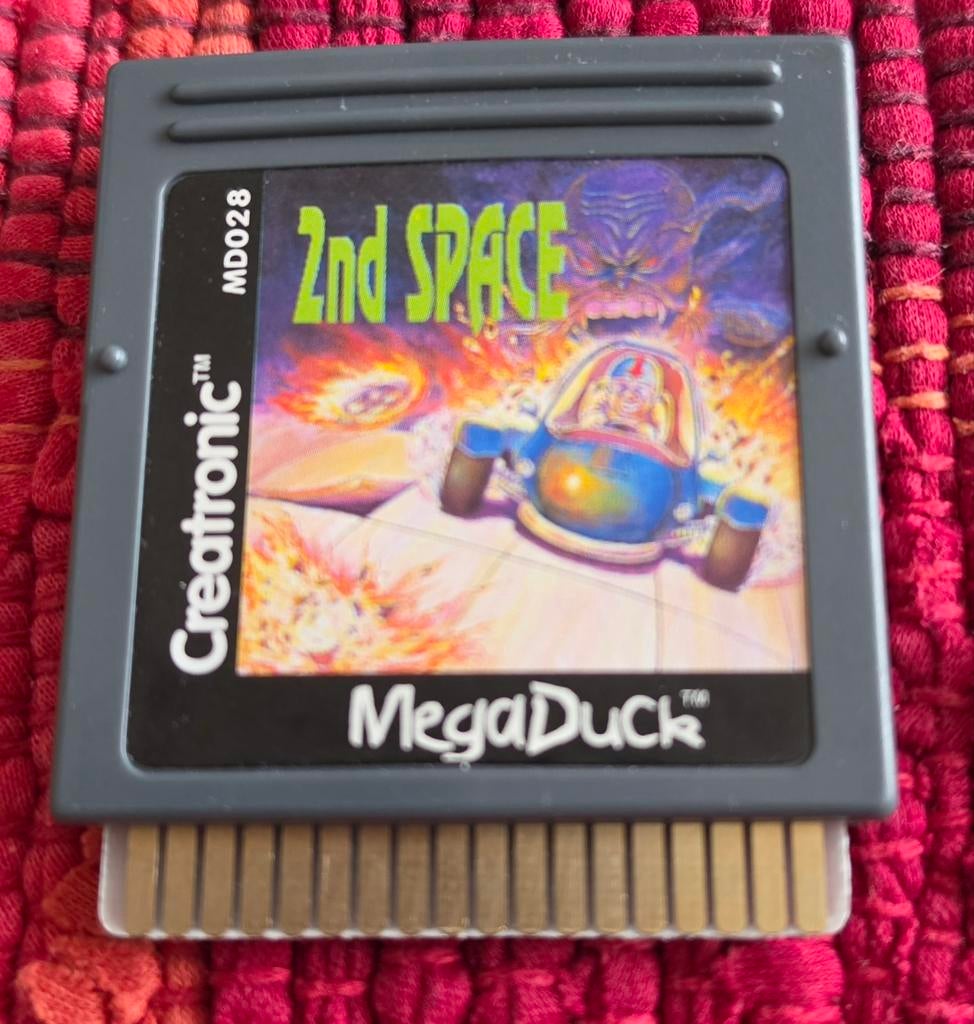 Creatronic Mega Duck spelcartridge 2nd Space game., Spelcomputers en Games, Avontuur en Actie, 1 speler, Ophalen of Verzenden