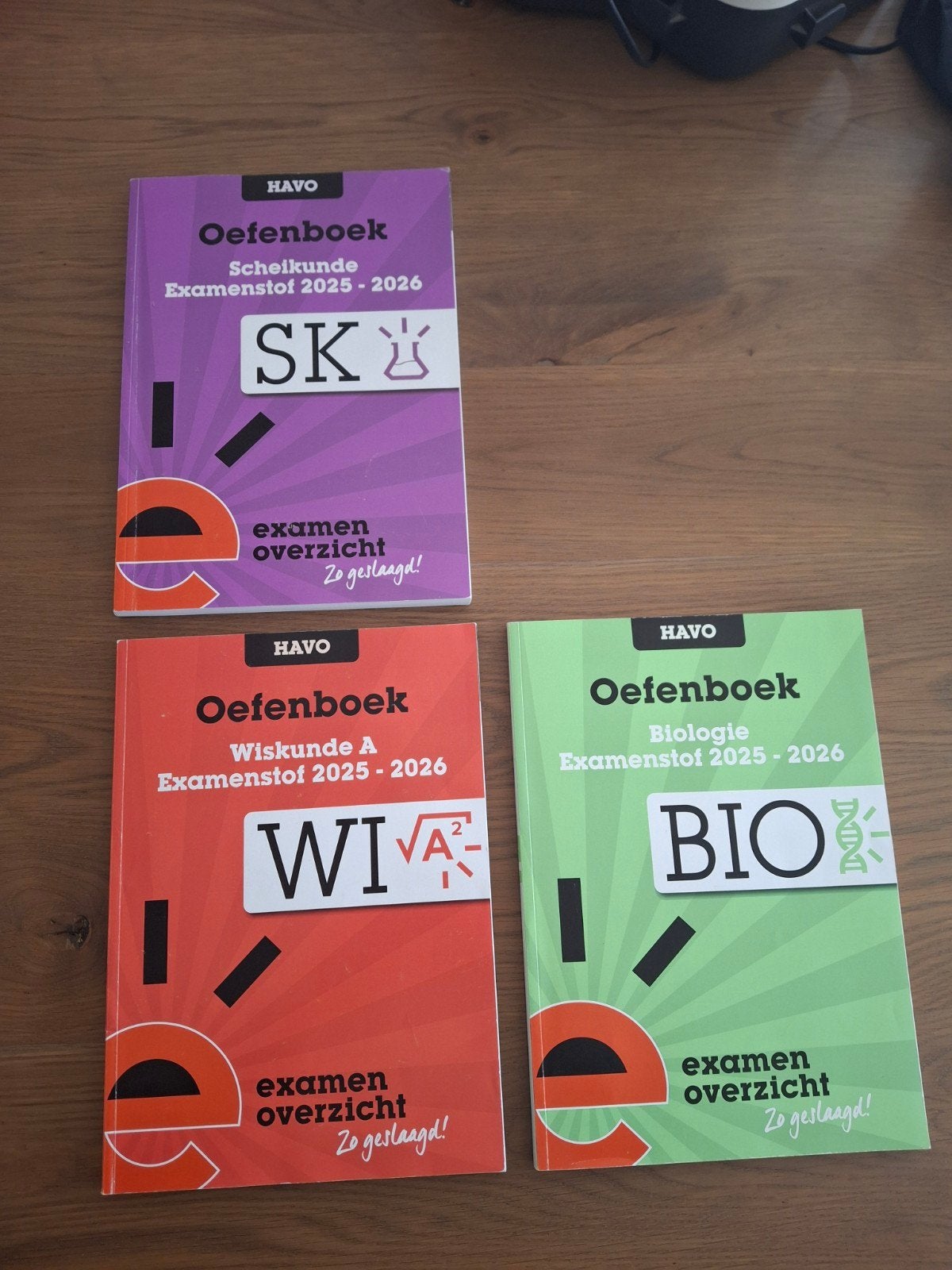 examen overzicht Havo, Boeken, Ophalen, Zo goed als nieuw, HAVO