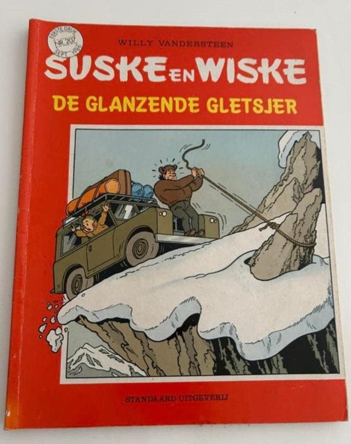 Suske en Wiske: De Glanzende Gletsjer - Avontuur in Alaska, Eén stripboek, Ophalen of Verzenden, Gelezen