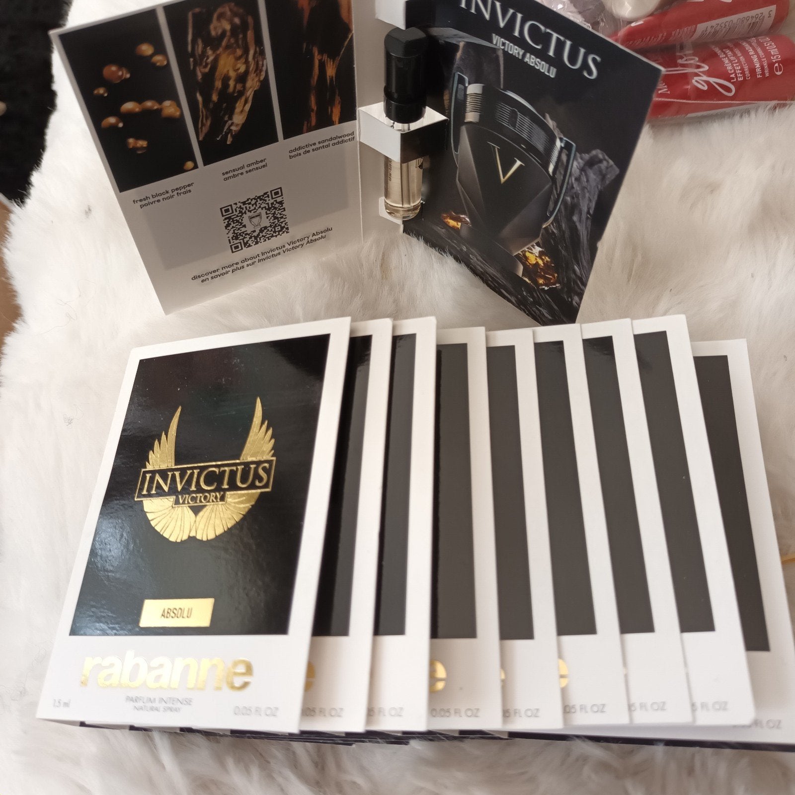 Paco rabanne INVICTUS absolu heren proefjes..10 x..nieuw, Ophalen of Verzenden, Nieuw