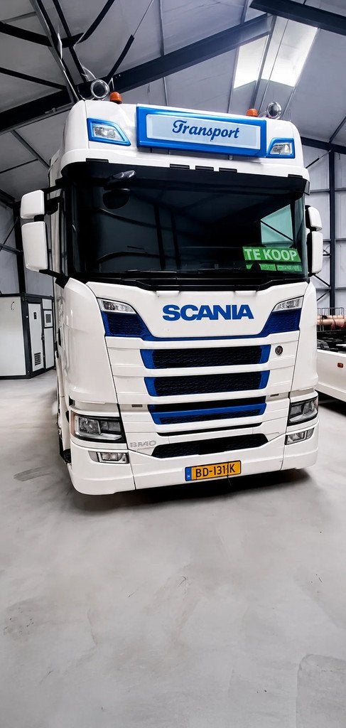 Scania R540 NGS R540 NGS Full air Hydrauliek pto (bj 2022), Auto's, Vrachtwagens, Euro 6, Scania, Wit, Leder