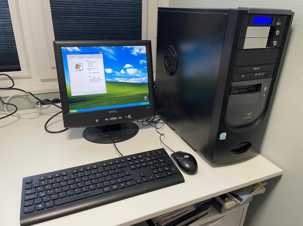 Pentium D 930 retro/Windows XP PC met Deonet Tapeless RAID1, Computers en Software, Vintage Computers, Ophalen
