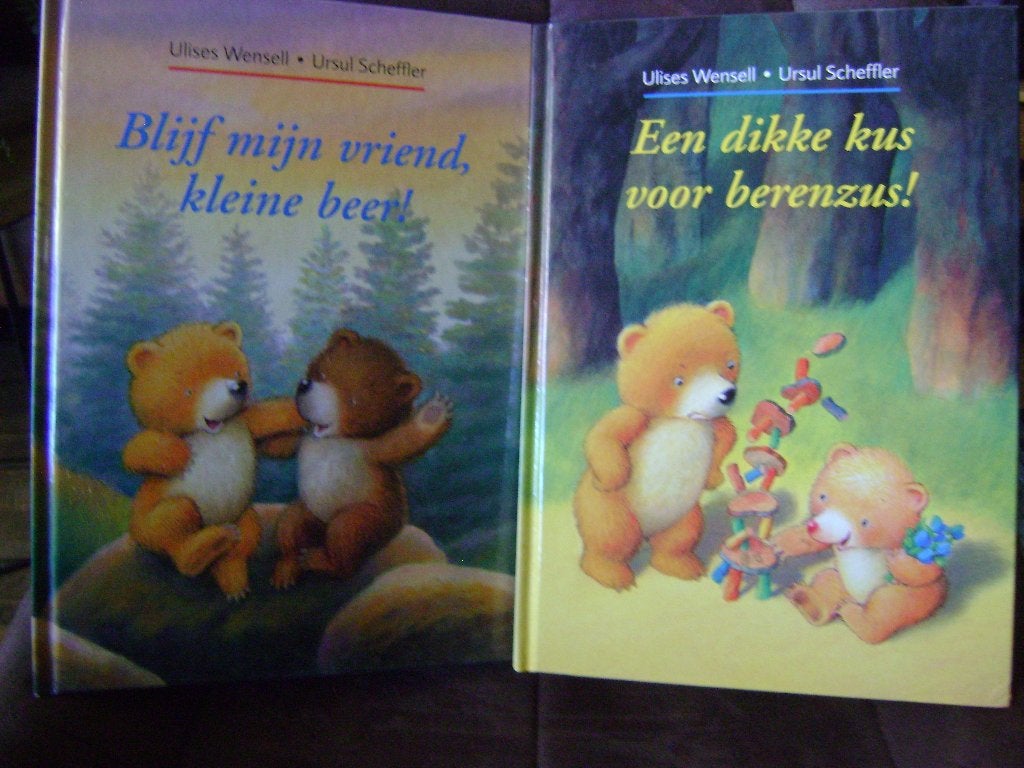URSUL SCHEFFER 2 prentenboeken beren, Boeken, Ophalen of Verzenden, Gelezen, Fictie algemeen