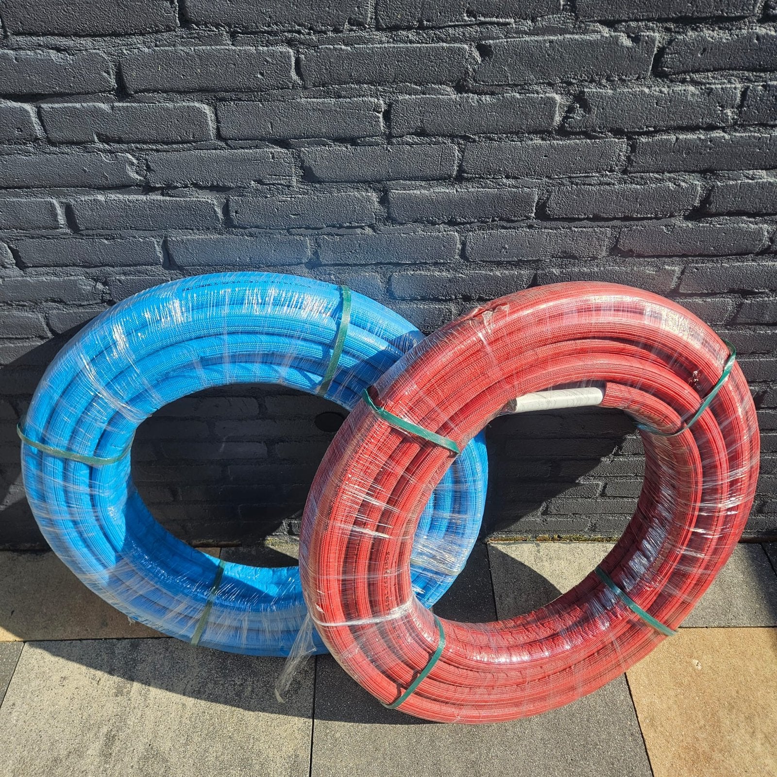 2 rollen henco geïsoleerd 26 x3, Ophalen, Overige materialen, 6 meter of meer, Overige typen