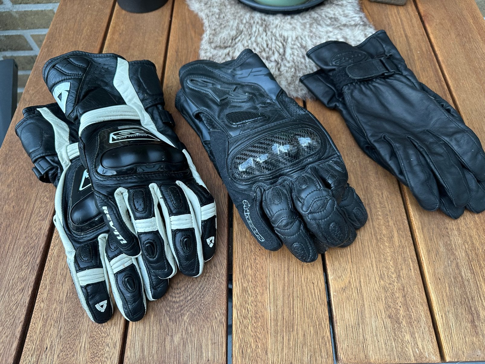 ✅ Rev’it LEREN handschoenen mt XL/XYL, Alpinestars, MQP, Ophalen, Tweedehands, Handschoenen