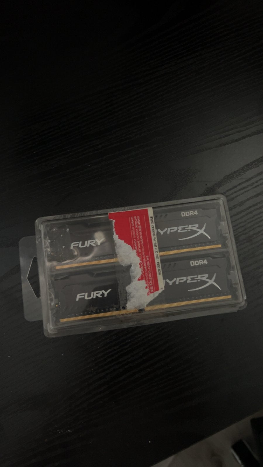 HyperX Fury DDR4 RAM Geheugen - 2x 8GB (16GB totaal), Computers en Software, RAM geheugen, Ophalen, Server, DDR4, Zo goed als nieuw