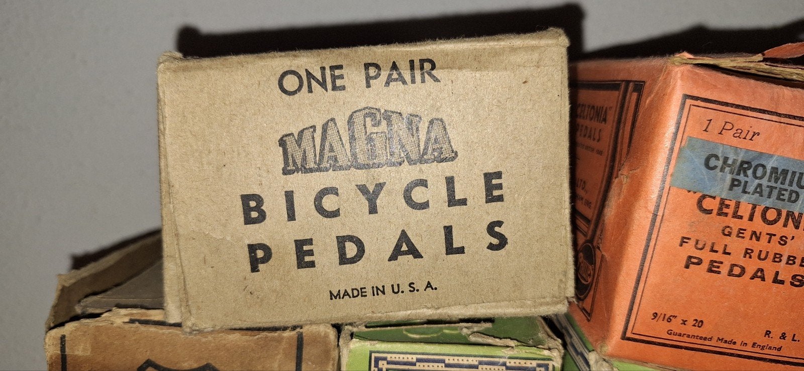 Magna fiets pedalen uit New york, Magna, Oldtimerfiets, Ophalen, Crankstel of Pedalen