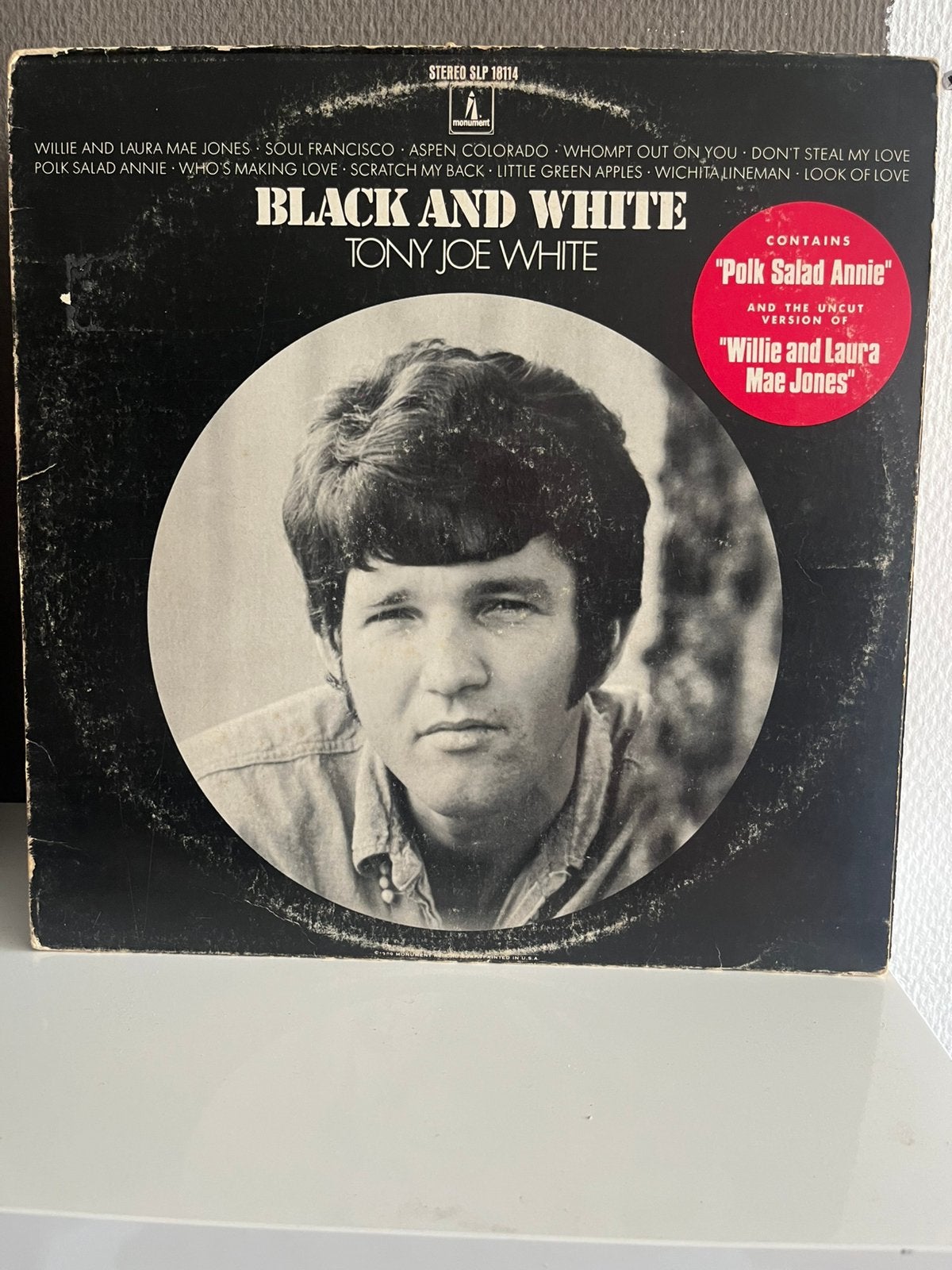 Tony Joe White. Black and White, Ophalen of Verzenden, Zo goed als nieuw