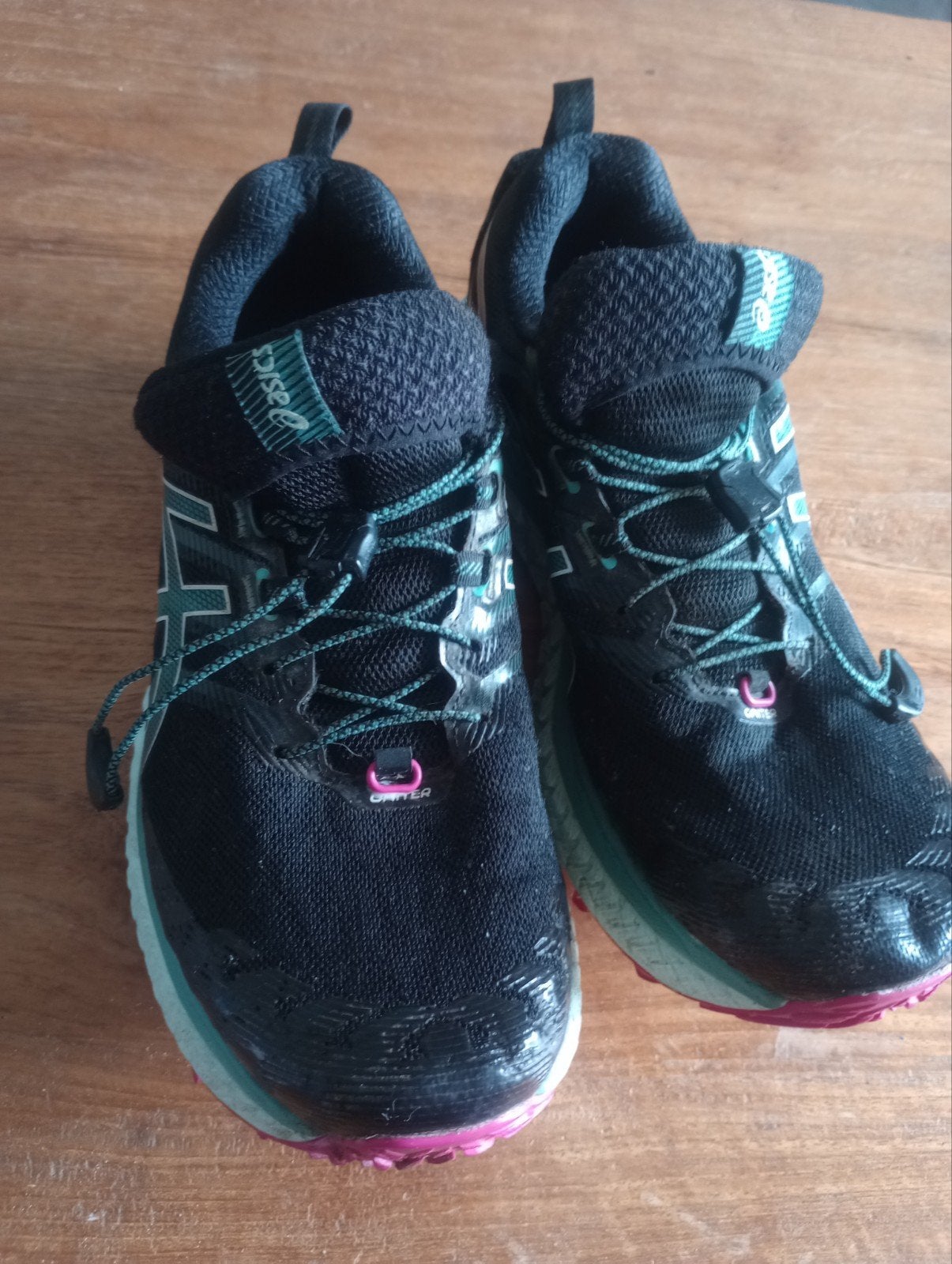 Asics trabuco max Trail Hardloopschoenen - Maat 41,5, Sport en Fitness, Loopsport en Atletiek, Gebruikt, Hardloopschoenen, Ophalen of Verzenden