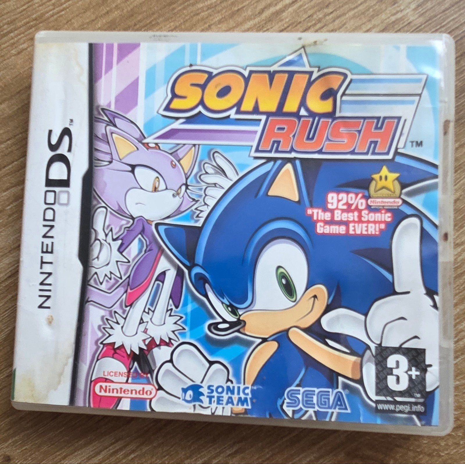 Sonic Rush Nintendo DS - Actie en Avontuur, Spelcomputers en Games, Avontuur en Actie, Gebruikt, 1 speler, Ophalen of Verzenden