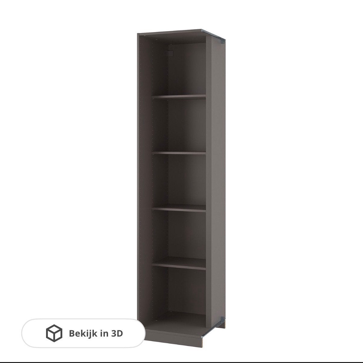 Pax hoek element 1 deel van de 2, Huis en Inrichting, Kasten | Kledingkasten, Ophalen, Met plank(en), 200 cm of meer, Nieuw