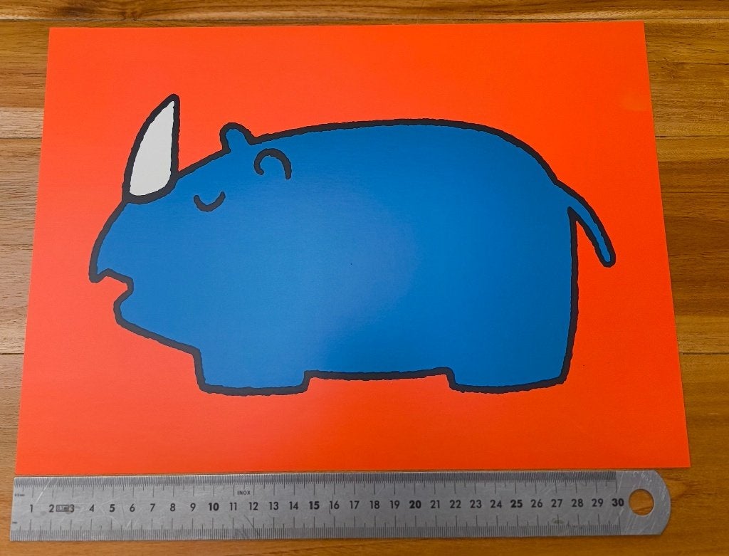 Neushoorn Dick Bruna, Rechthoekig Liggend, Nieuw, Ophalen of Verzenden, A1 t/m A3