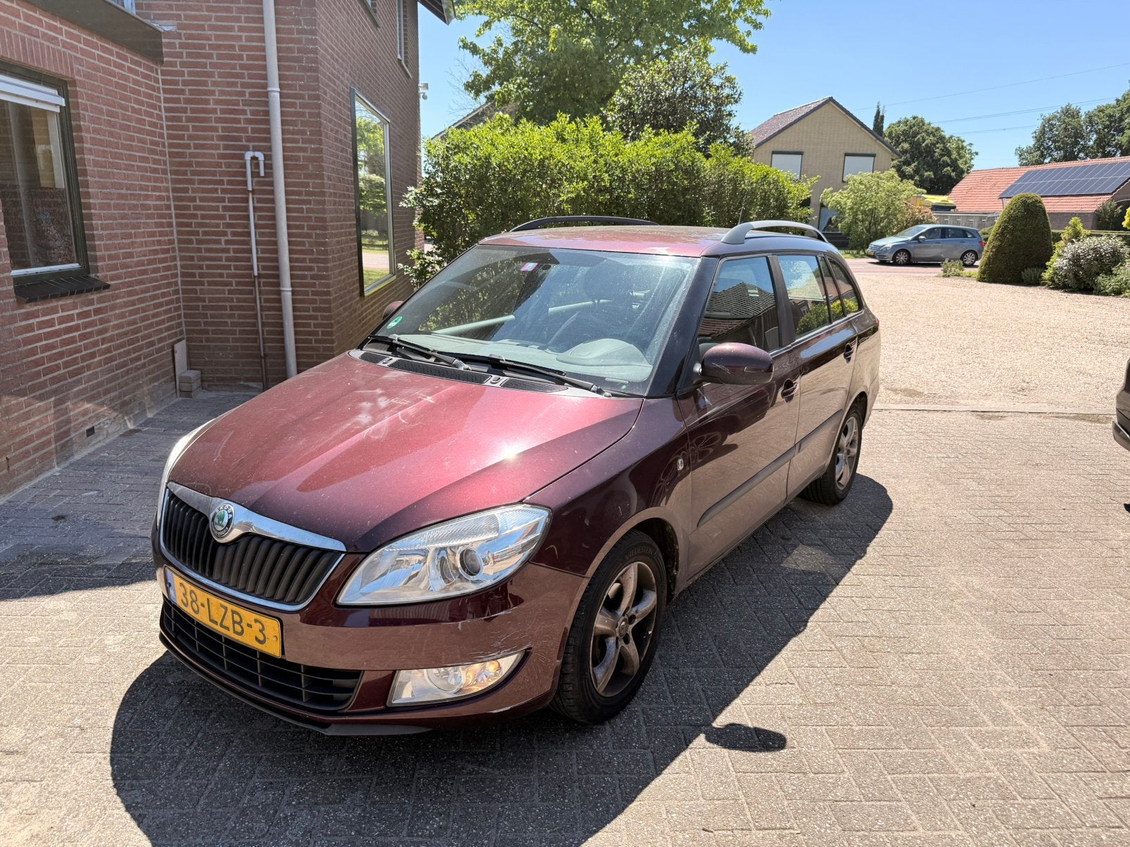 Skoda Fabia 1.2 TDI 55KW Combi 2010 Rood, Voorwielaandrijving, 450 kg, 1199 cc, Origineel Nederlands