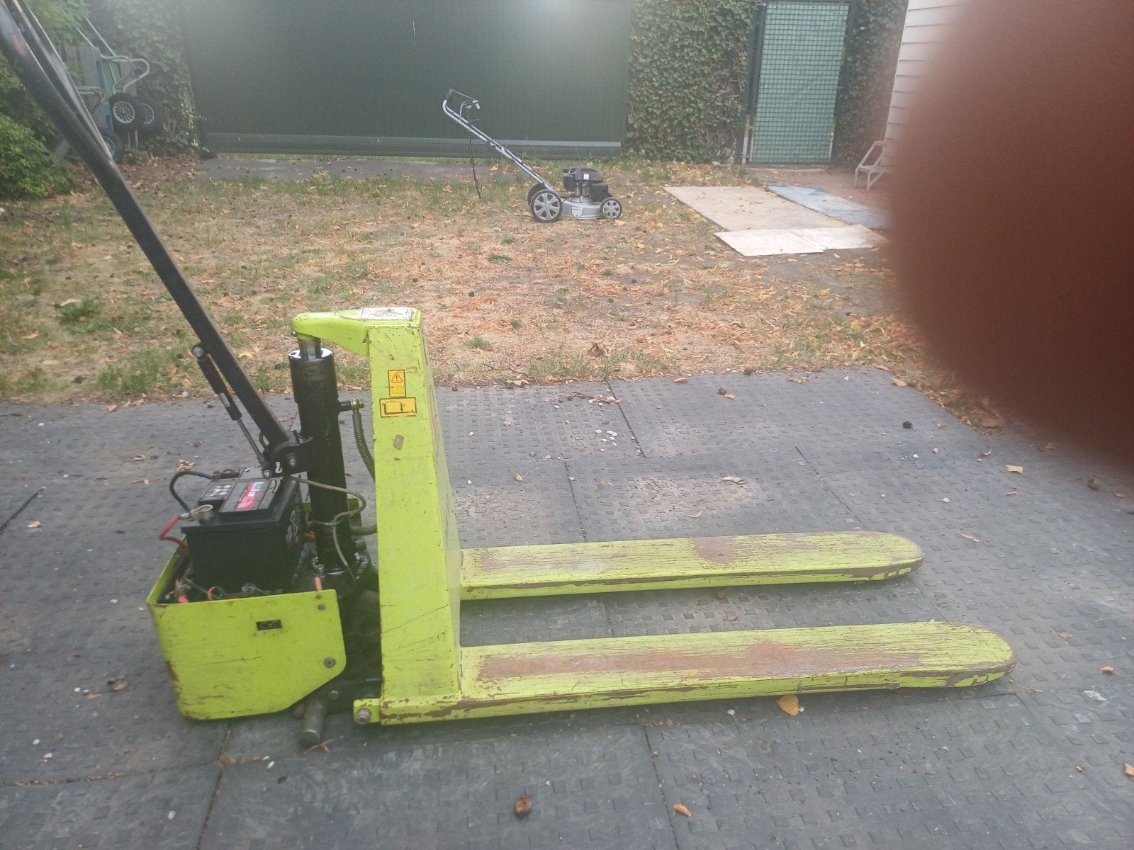 palletwagen,heftafel, 100 liter of meer, Ophalen, Transportkar