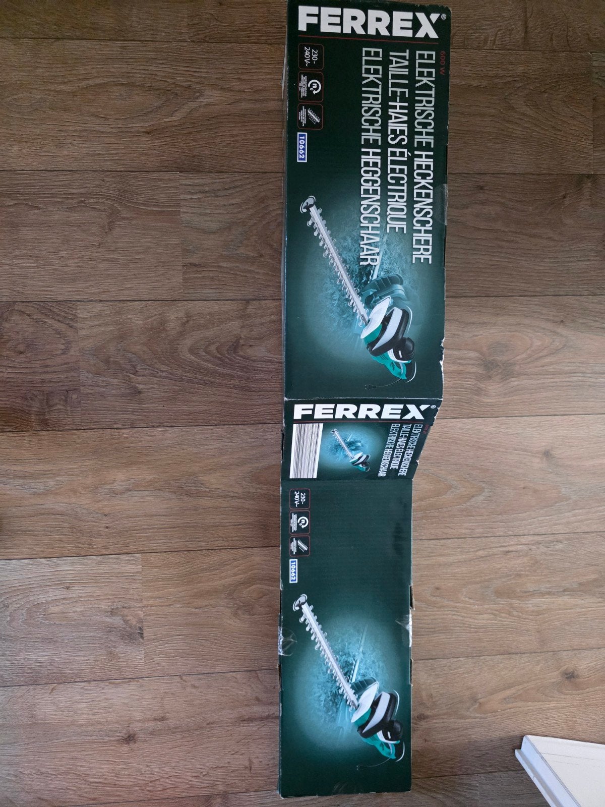 Ferrex Elektrische Heggenschaar 600W - Nieuw in doos, Ophalen of Verzenden