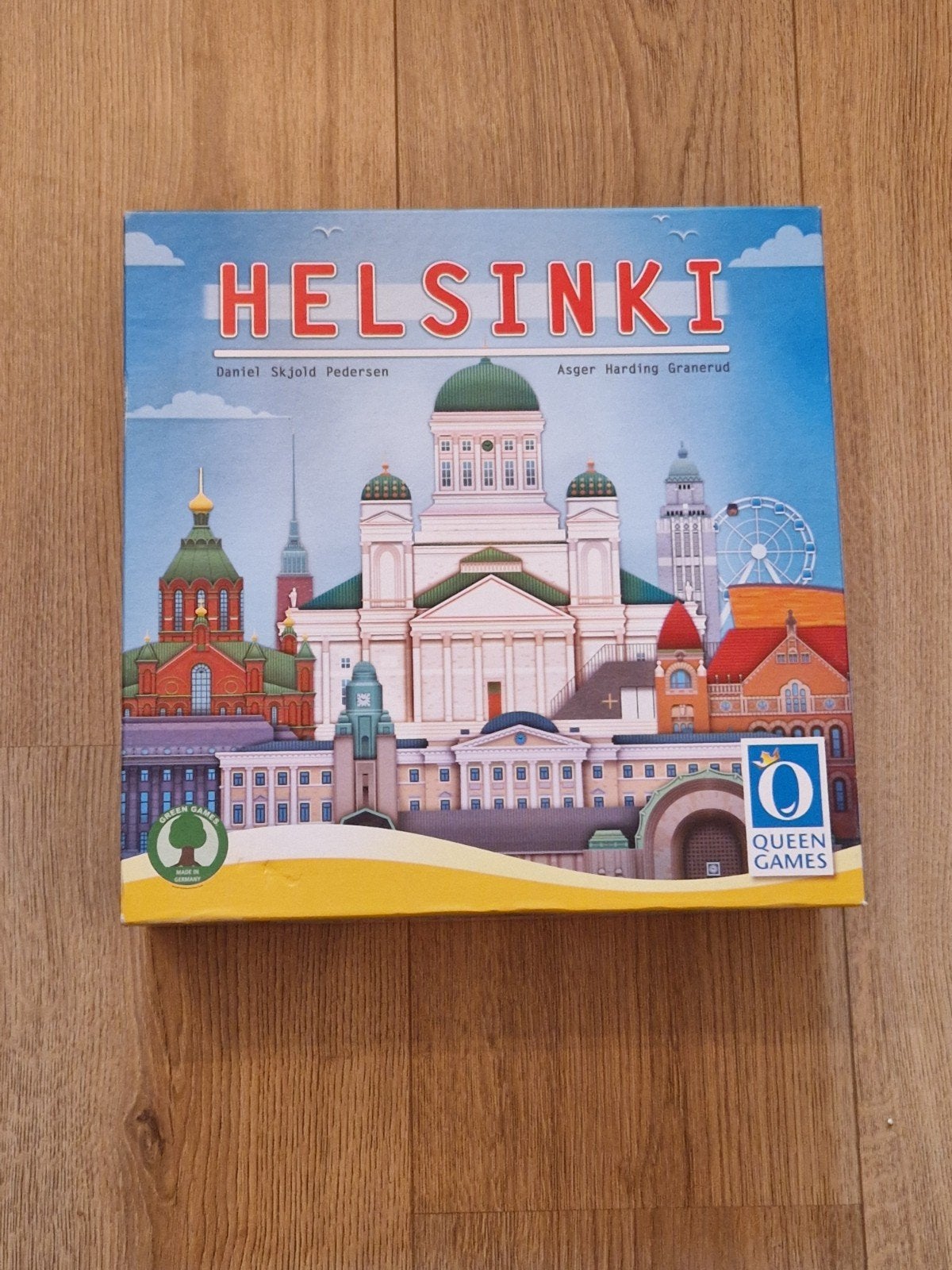 Helsinki bordspel, Een of twee spelers, Ophalen of Verzenden, Zo goed als nieuw, Queen Games