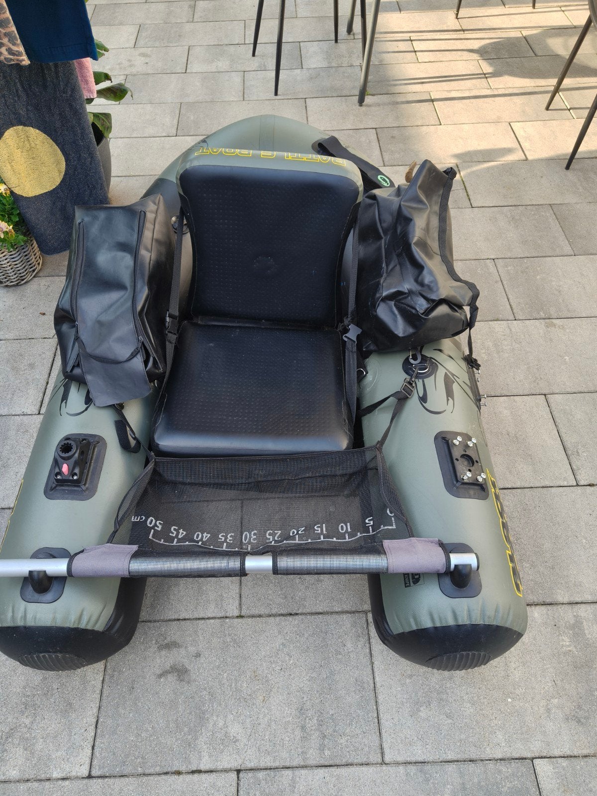 Black Cat Battle Boat - Opblaasbare visboot, Ophalen of Verzenden, Gebruikt