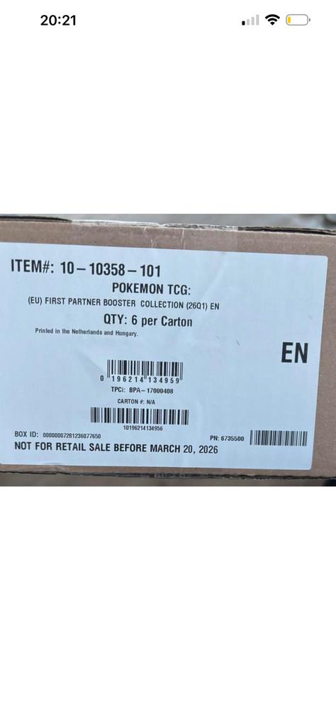 First partner series 1 illustration collection case (sealed), Ophalen of Verzenden, Nieuw, Boosterbox