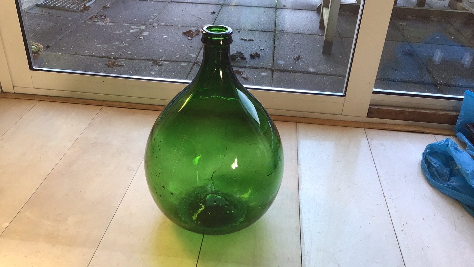 Wijn gistingsfles 20 liter, Ophalen, Zo goed als nieuw