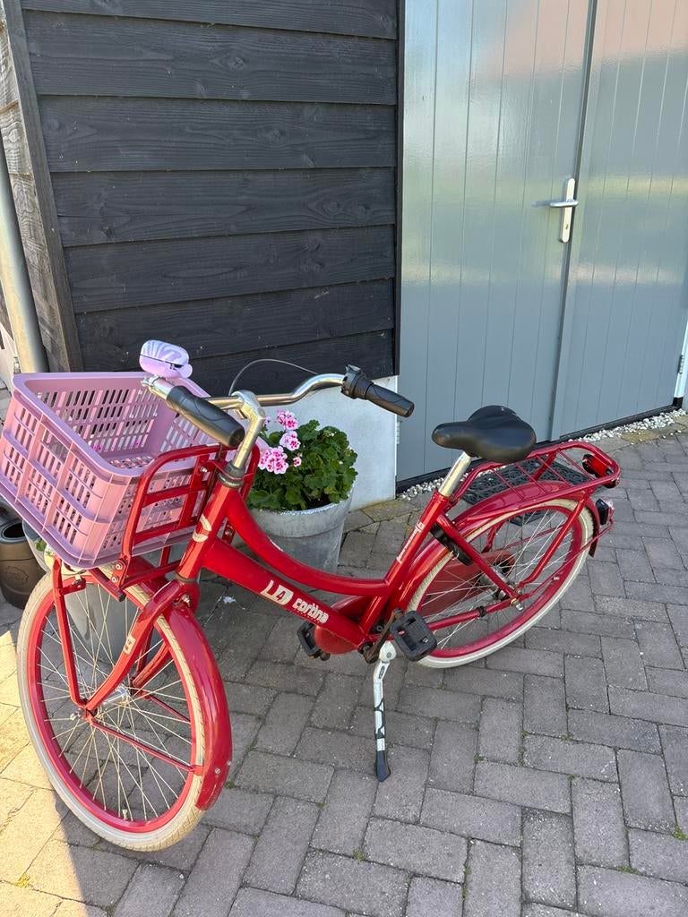 Leuke meidenfiets Cortina U4 24 inch 3 versnellingen, Ophalen, Terugtraprem, Versnellingen, Gebruikt