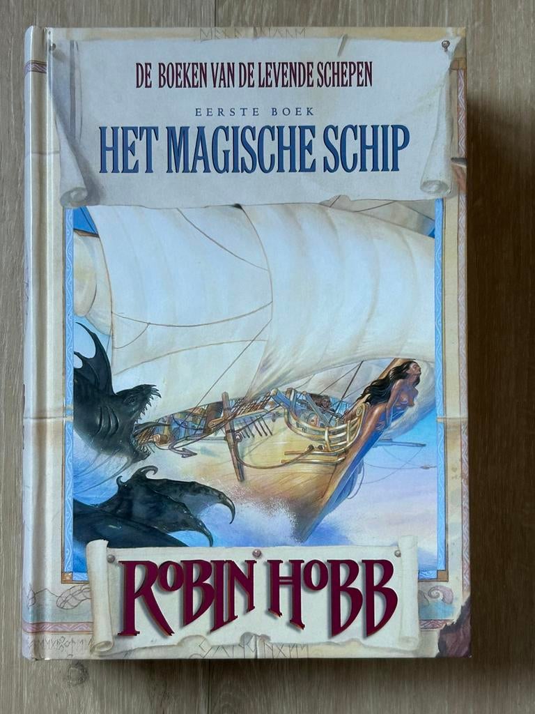 Het magische schip van de auteur Robin Hobb, Boeken, Ophalen, Gelezen