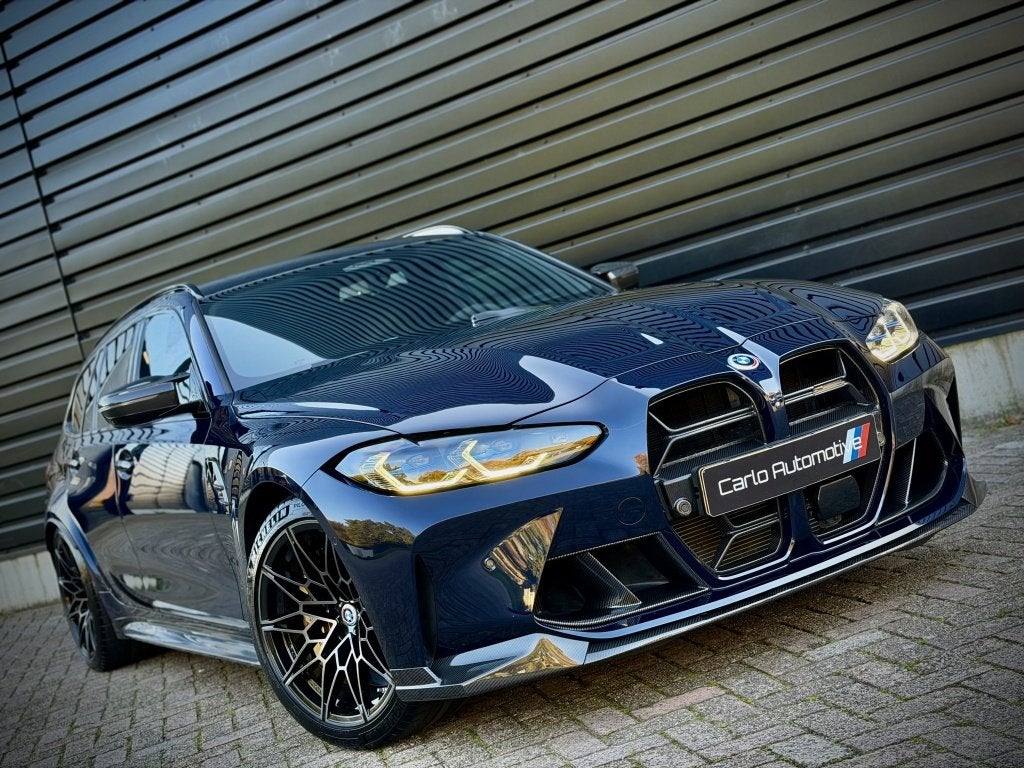 Bmw 3-serie Touring M3 xDrive COMP. LASER|CERAMIC|CARBON|HK, Dealer onderhouden, Gebruikt, 2993 cc, Blauw