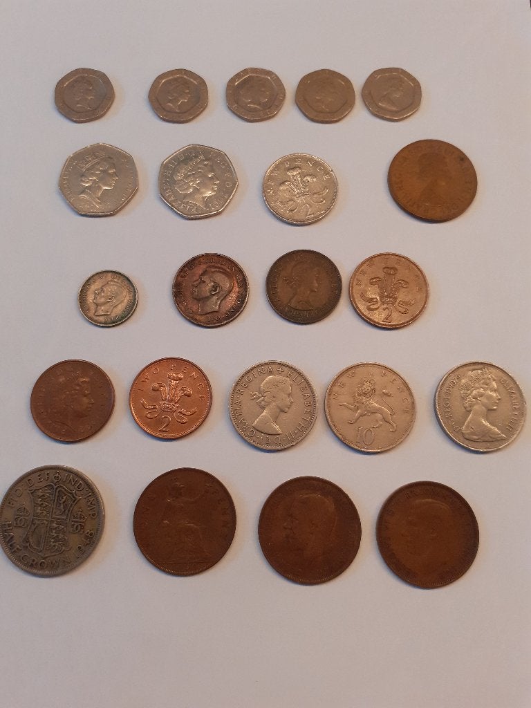 Munten Groot Brittannië, Ophalen of Verzenden, Overige landen, Losse munt