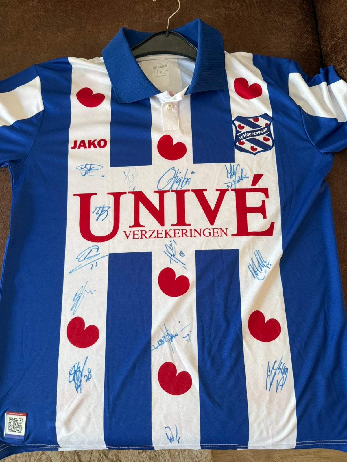 Gesigneerd shirt - SC Heerenveen 2012/2013 -, Ophalen, Zo goed als nieuw, Overige binnenlandse clubs, Shirt