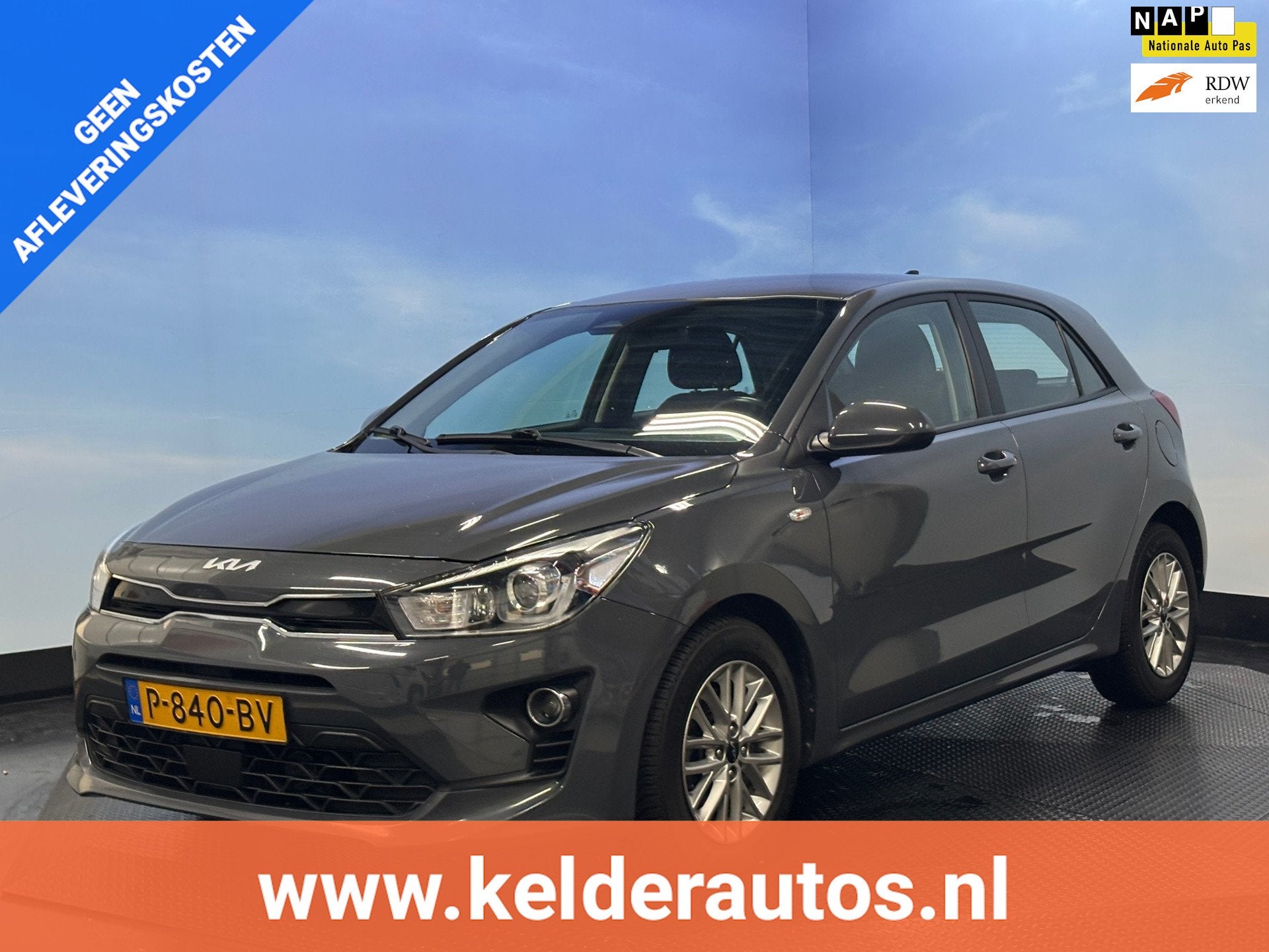 Kia Rio 1.0 T-GDi MHEV DynamicLine Navi | Clima | Camera | C, Voorwielaandrijving, Gebruikt, Euro 6, 100 pk