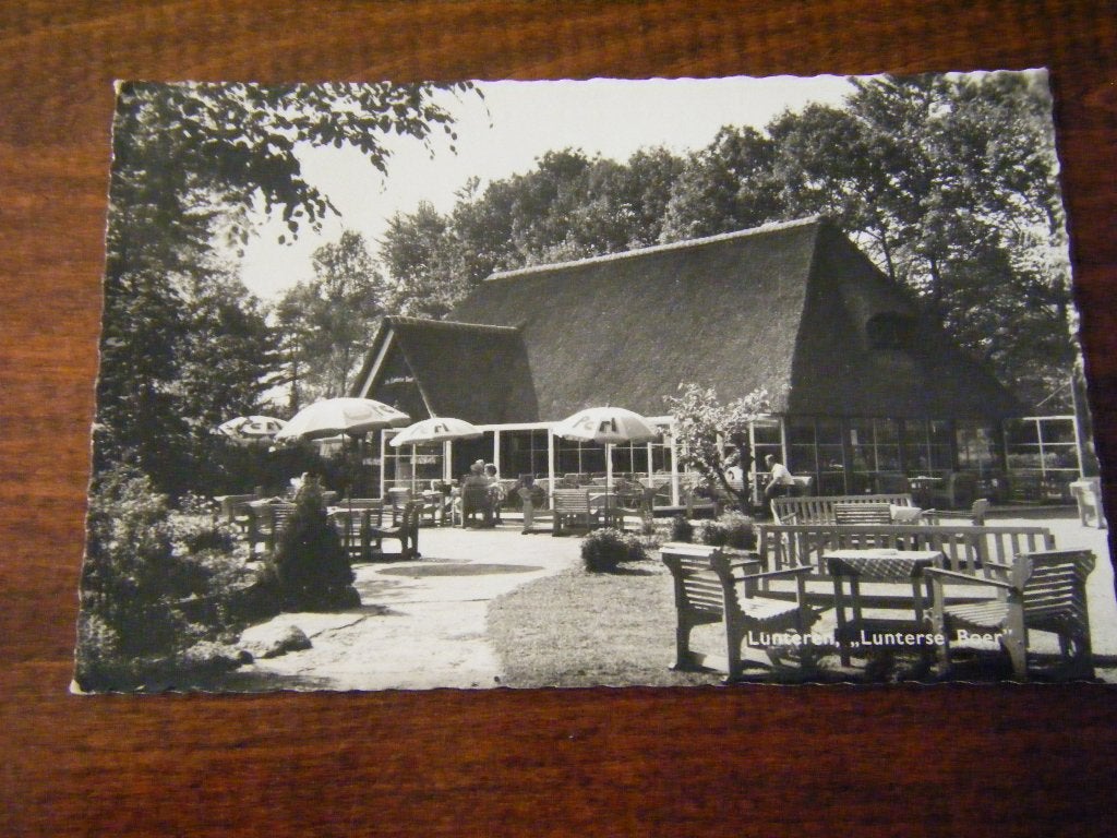 H38 - Lunteren - Lunterse Boer - Mooi/Oud, Ophalen of Verzenden, 1960 tot 1980, Gelderland