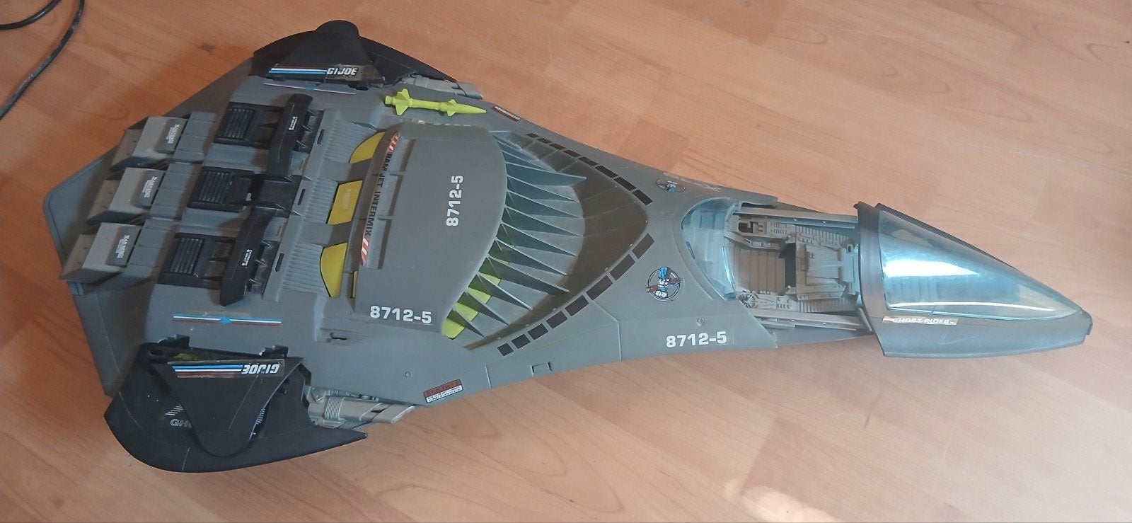 G.I. JOE X-19 Ghost Hawk Vliegtuig - Vintage Speelgoed, Ophalen of Verzenden, Gebruikt