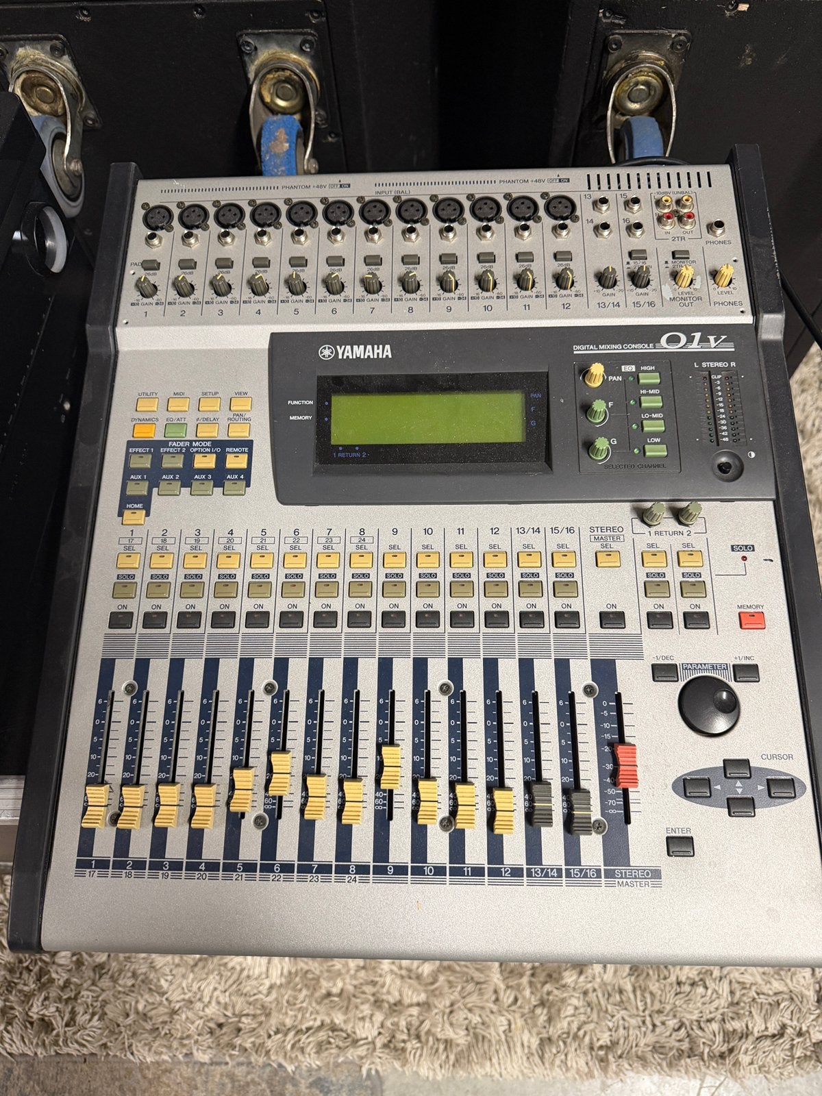Yamaha O1V, Ophalen, Gebruikt, 20 kanalen of meer