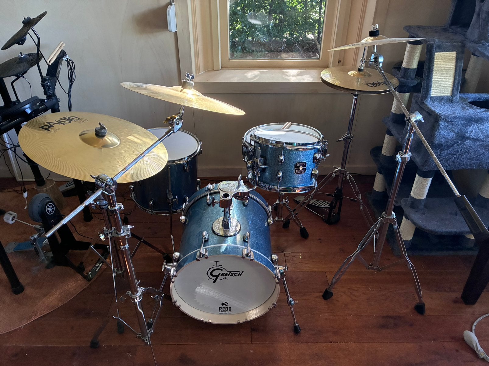 Gretch streetkit drumstel, Muziek en Instrumenten, Ophalen, Zo goed als nieuw, Overige merken