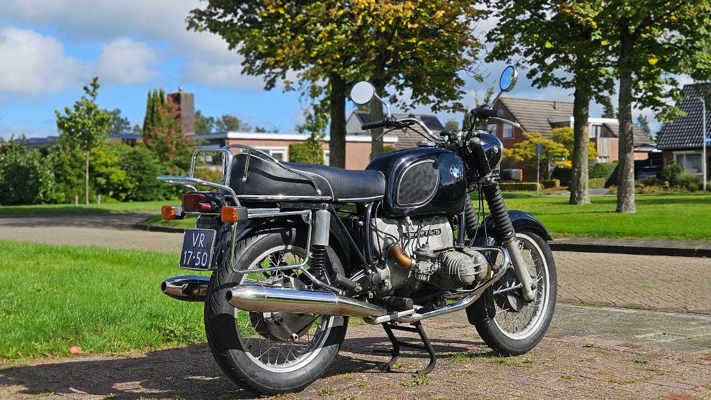 BMW R75/5 1971 belasting vrij, Motoren, 750 cc, Cardan-aandrijving, 2 cilinders, Motorrijbewijs A