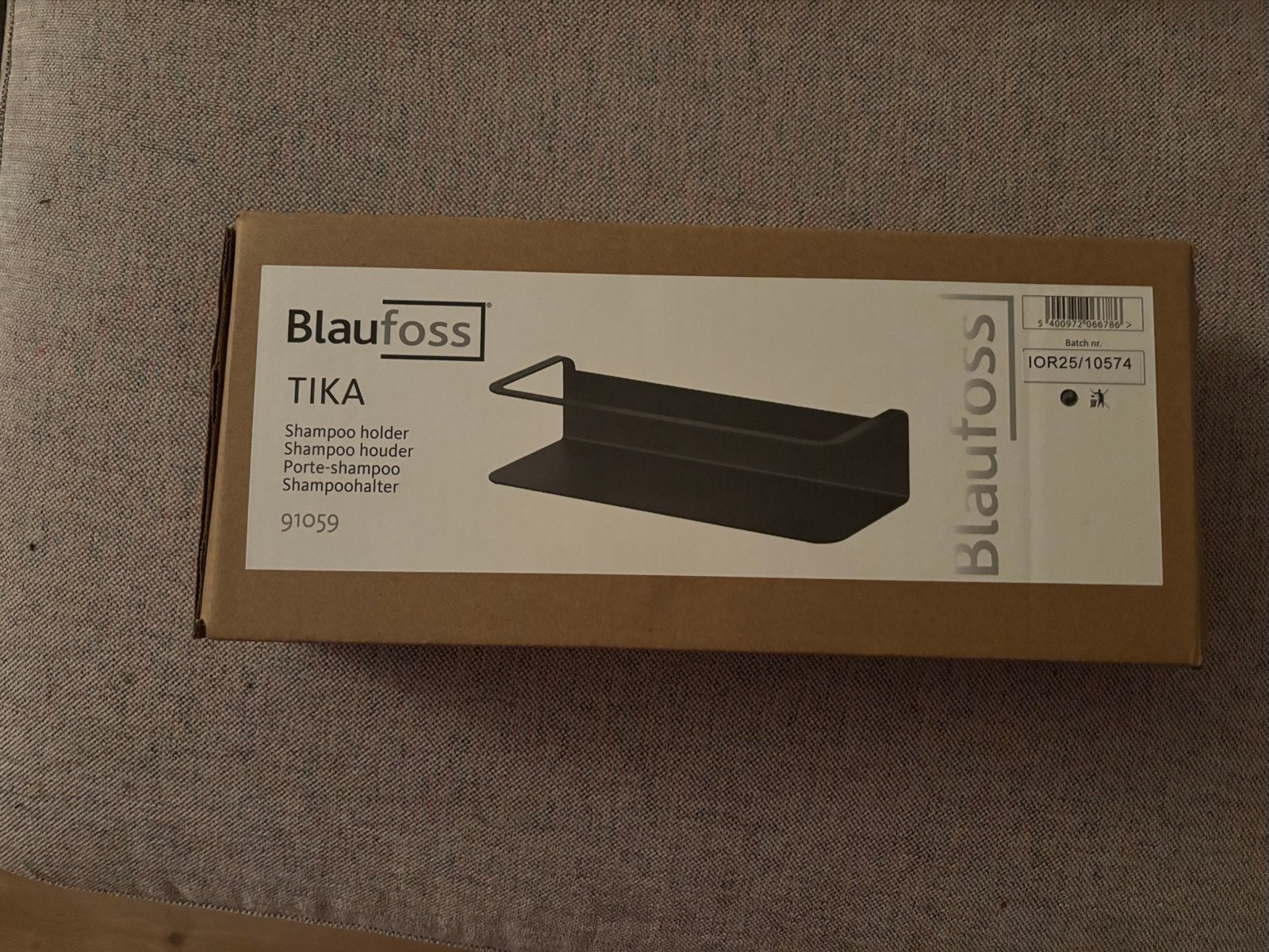 Blaufoss TIKA Shampoo Houder - Nieuw in doos, Ophalen of Verzenden, Nieuw, Zwart, Overige typen