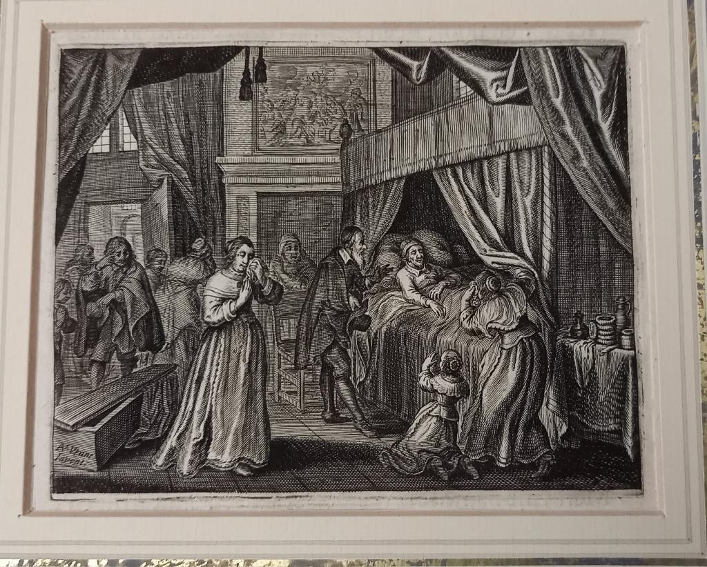 A66-9 Cats - Gravure Gezegde, Ophalen of Verzenden