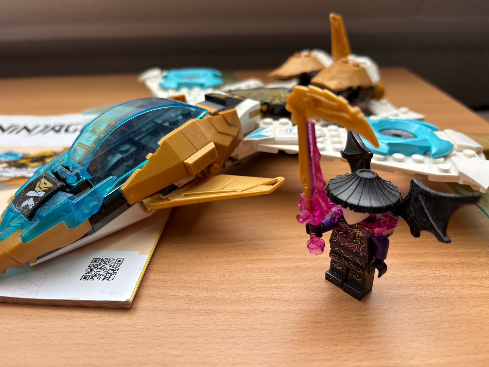 Lego Ninjago Jay's Bliksemstraal Jager met minifiguur, Ophalen, Zo goed als nieuw, Overige merken