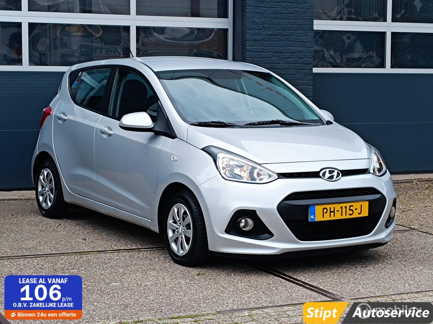 Hyundai i10 1.0i i-Motion Comfort Plus, Auto's, Voorwielaandrijving, Start-stop-systeem, Gebruikt, 23 km/l