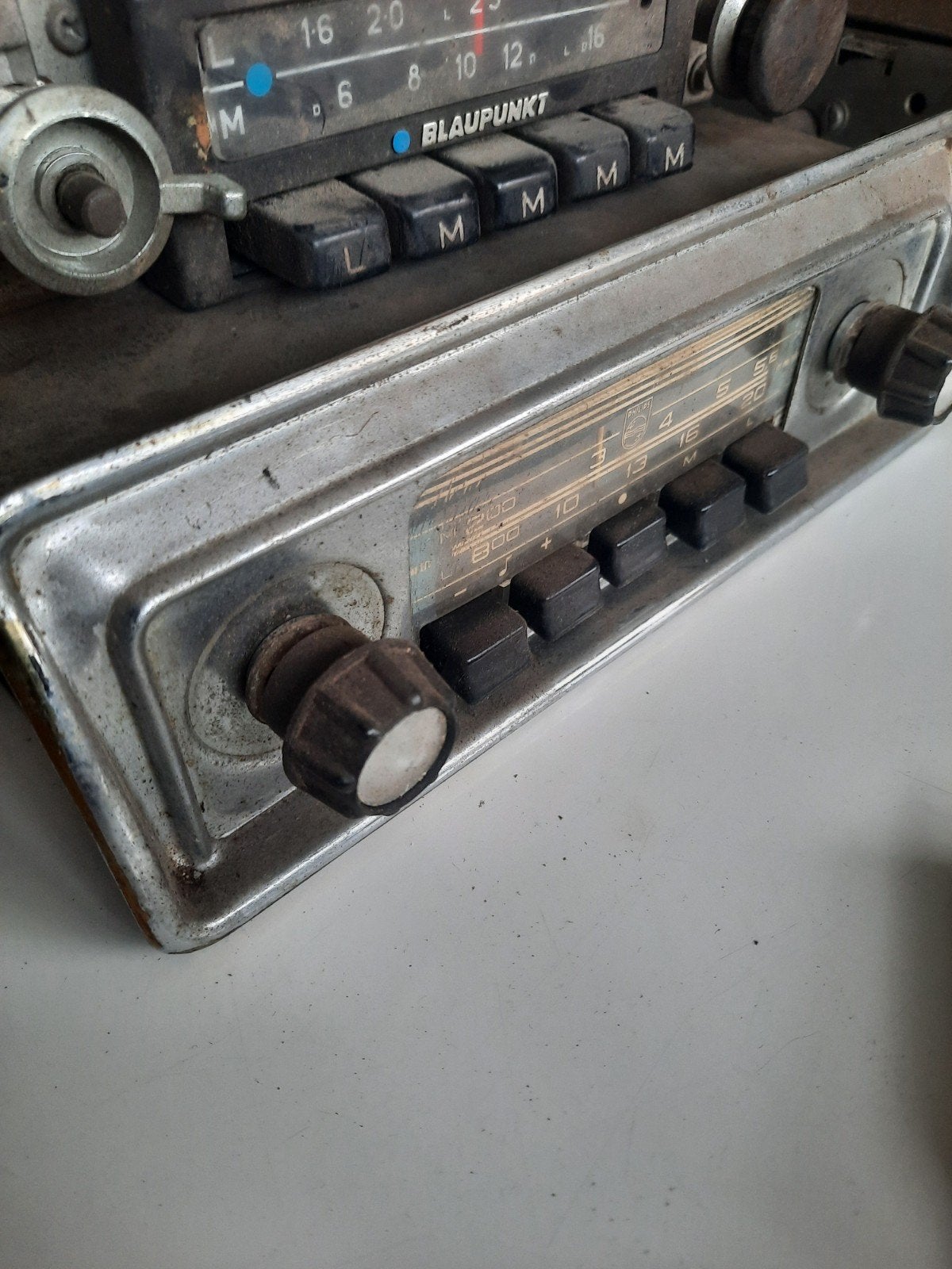 autoradio's jaren 60 en 70,en 8 track, Ophalen of Verzenden, Gebruikt
