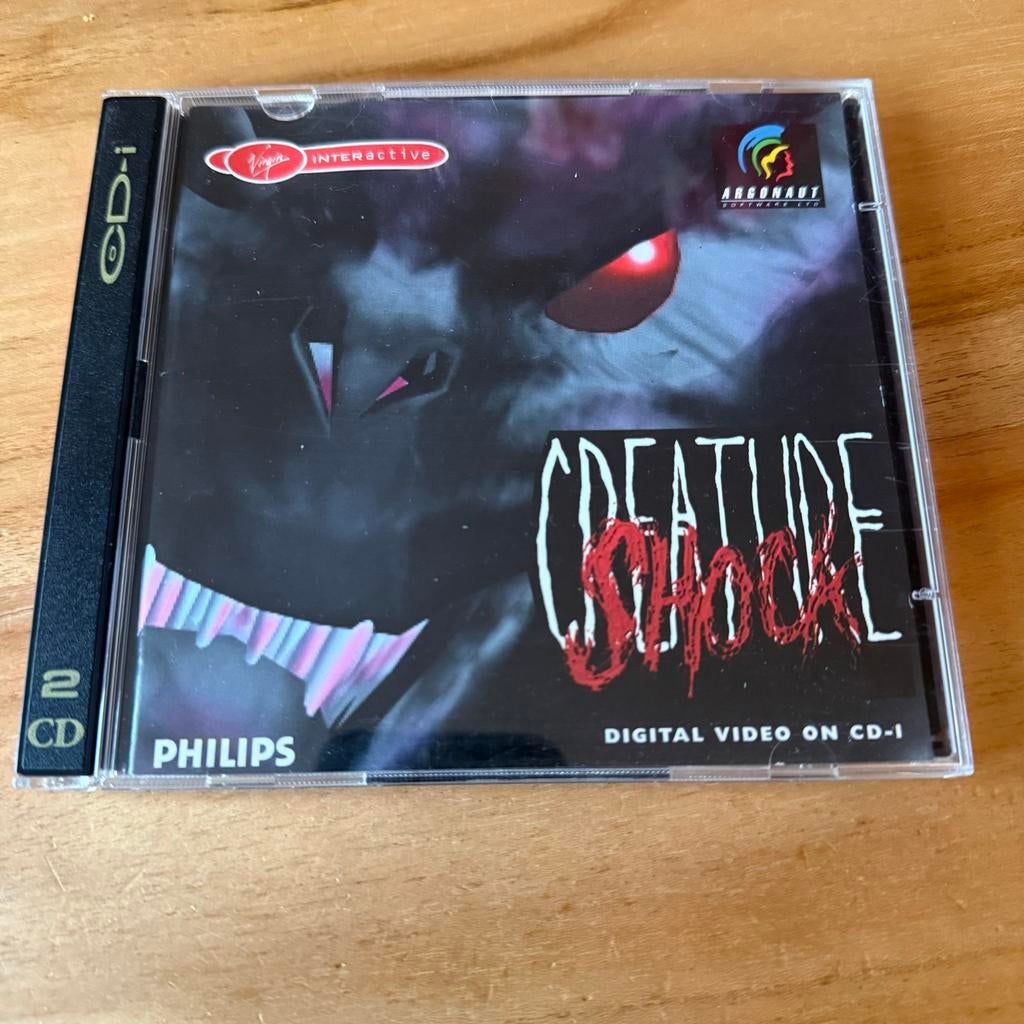 Philips CD-i: Creature Shock (2 CD's), Spelcomputers en Games, Games | Overige, Gebruikt, Shooter, 1 speler, Vanaf 12 jaar, Ophalen of Verzenden