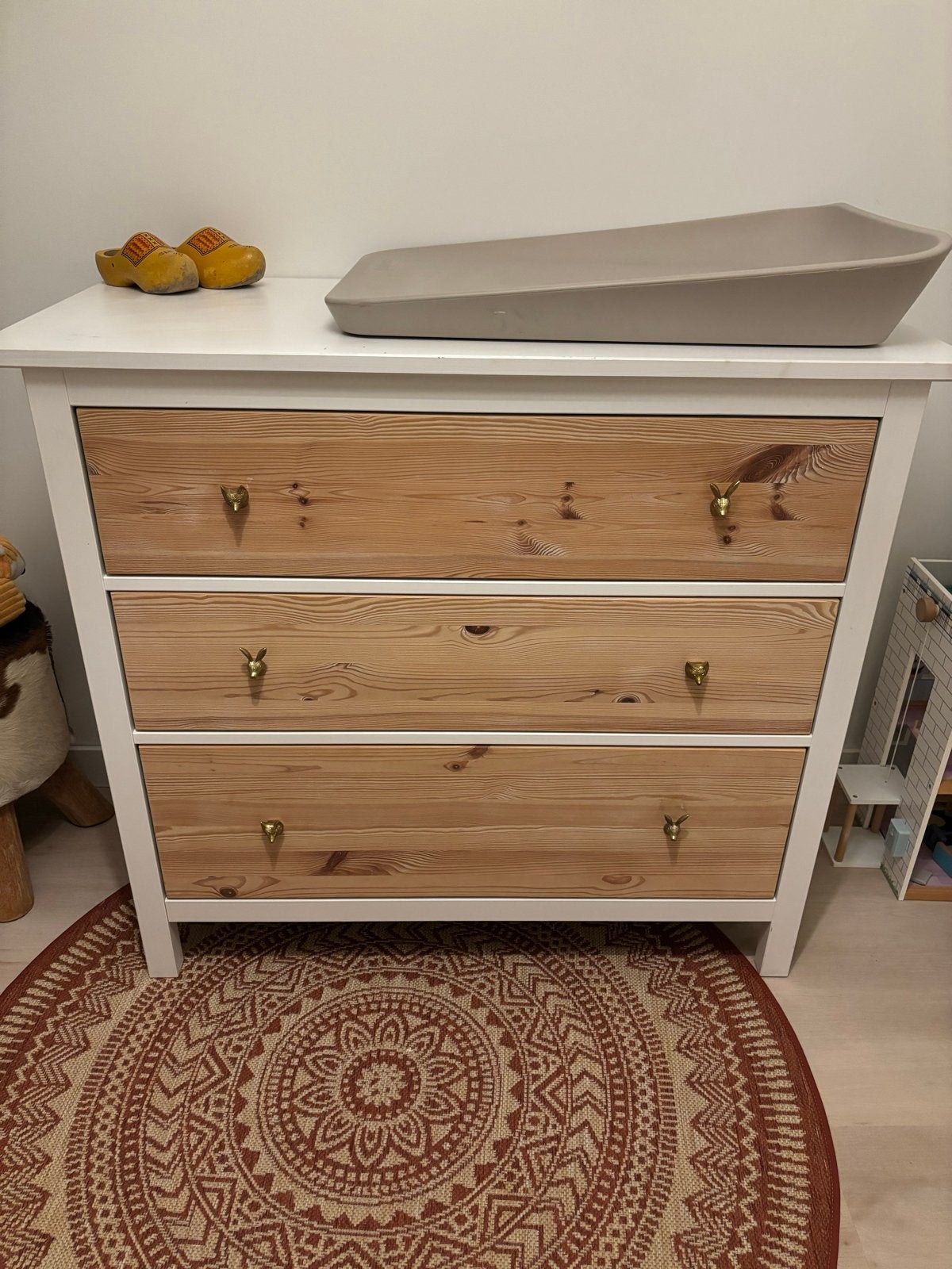 Gepimpte IKEA ladekast / commode, Ophalen, Gebruikt, 100 tot 150 cm, 50 tot 100 cm