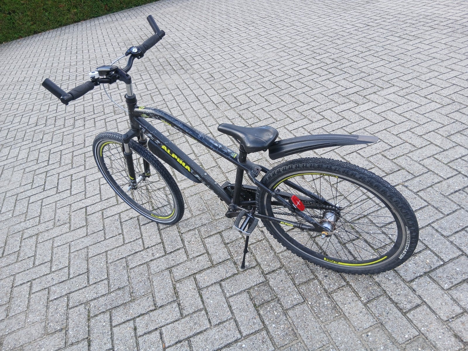 Jongensfiets 26 inch. Alpina Trial, Ophalen, Gebruikt, 26 inch of meer, Versnellingen
